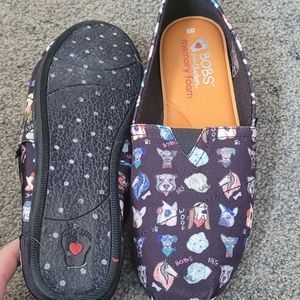 Bobs slip on shoes wide
